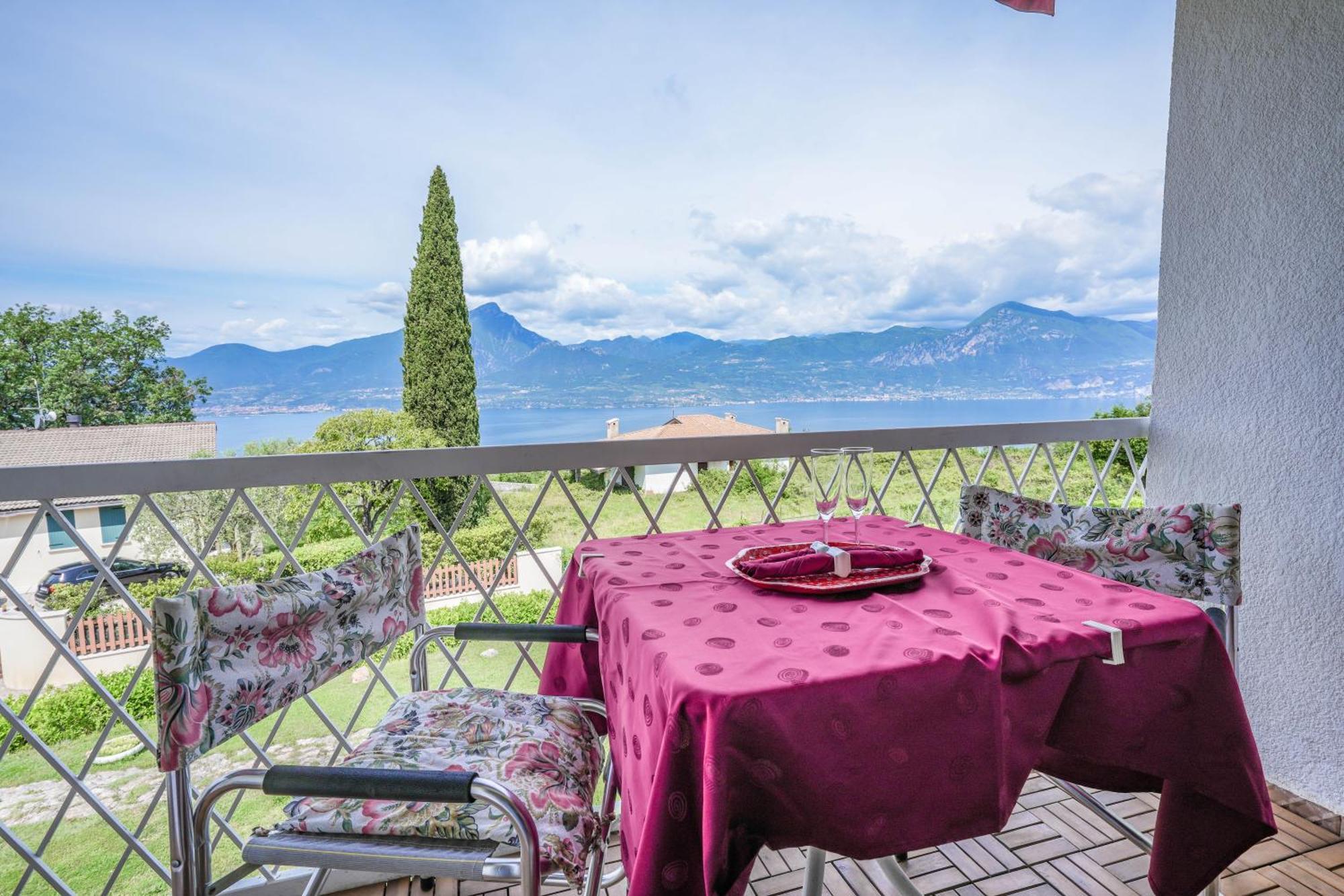 Garda Panoramic House Apartment Albisano Ngoại thất bức ảnh